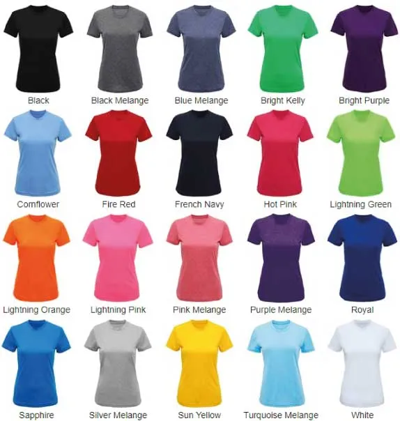 020TR Women's performance t-shirt