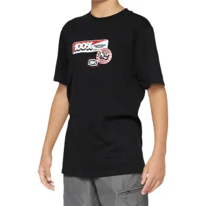 100% Youth Stamps T-Shirt - Black
