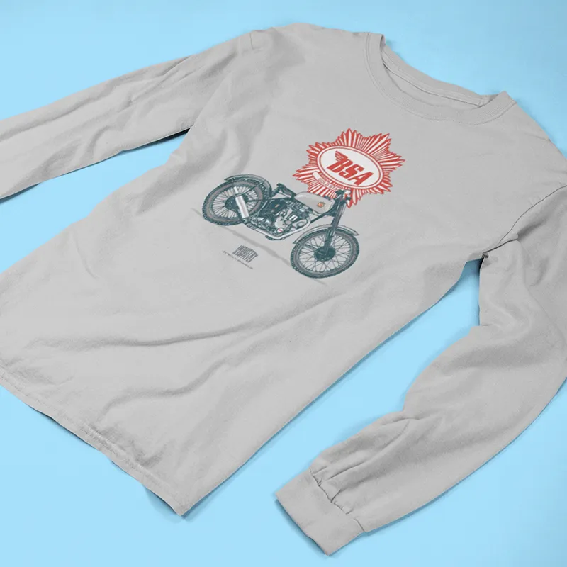 1949 BSA "GOLD STAR" TRIALS - LONG SLEEVE T-SHIRT