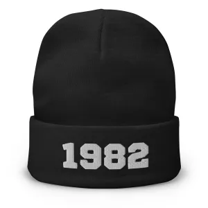 1982 Funny Beanie Hat - Birthday Gift