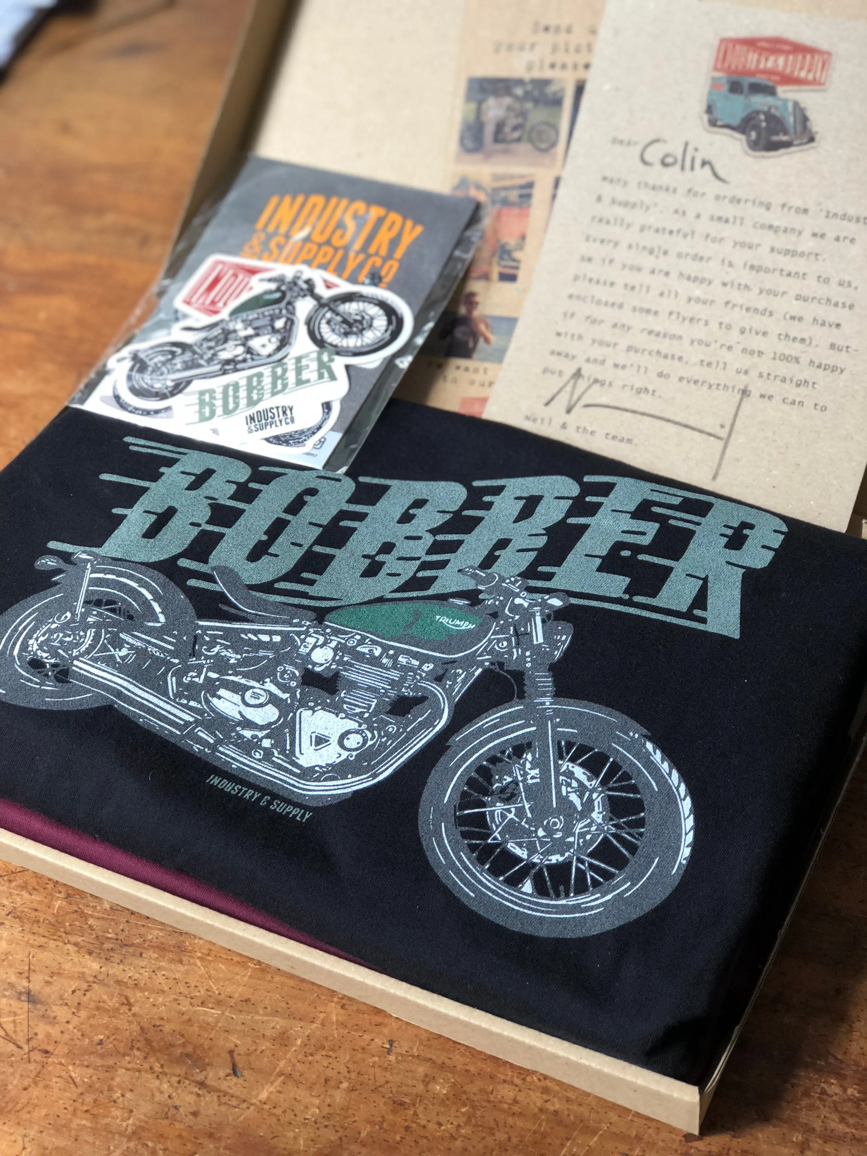 2017 BOBBER T-SHIRT