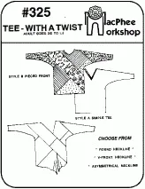 #325 TEE-WITH A TWIST