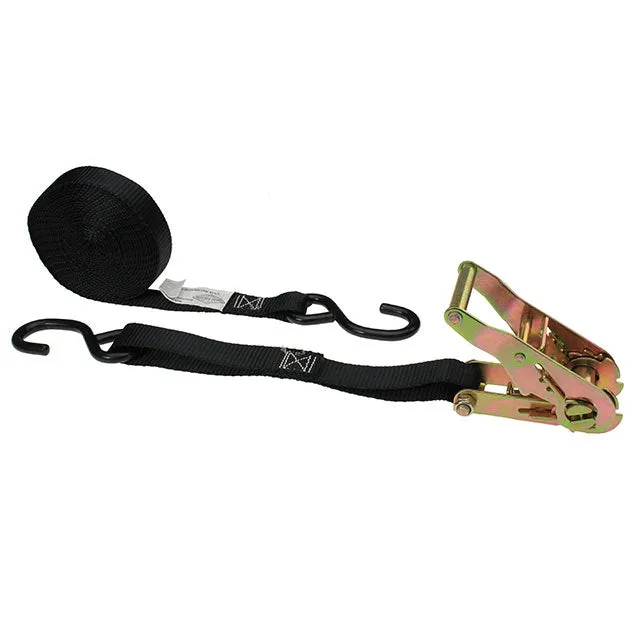 6' Tie Down Kit for 2 Motorcycles - Black