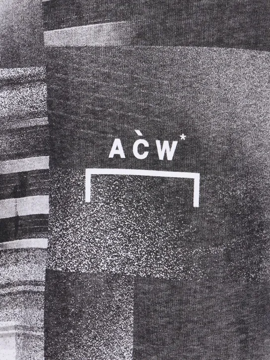 A-COLD-WALL*   Logo print cotton jersey t-shirt 