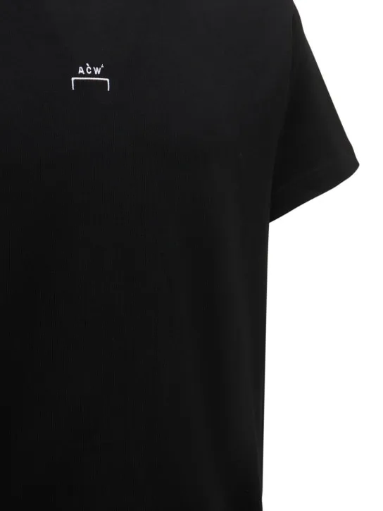 A-COLD-WALL*   Logo print cotton jersey t-shirt 