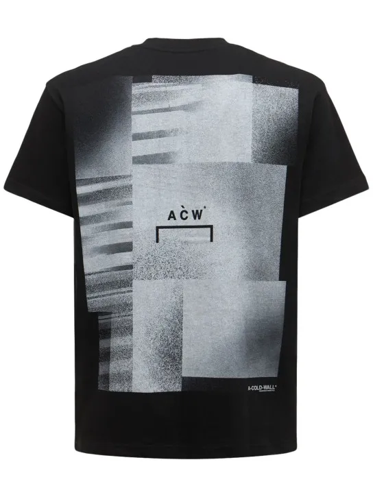 A-COLD-WALL*   Logo print cotton jersey t-shirt 