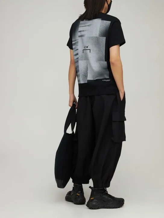 A-COLD-WALL*   Logo print cotton jersey t-shirt 