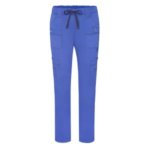 Adar Pop-Stretch Jr. Fit Low-Rise 11-Pocket Slim Cargo Pants