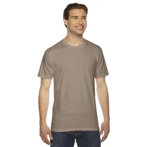 American Apparel Unisex Army Fine Jersey Short-Sleeve T-Shirt