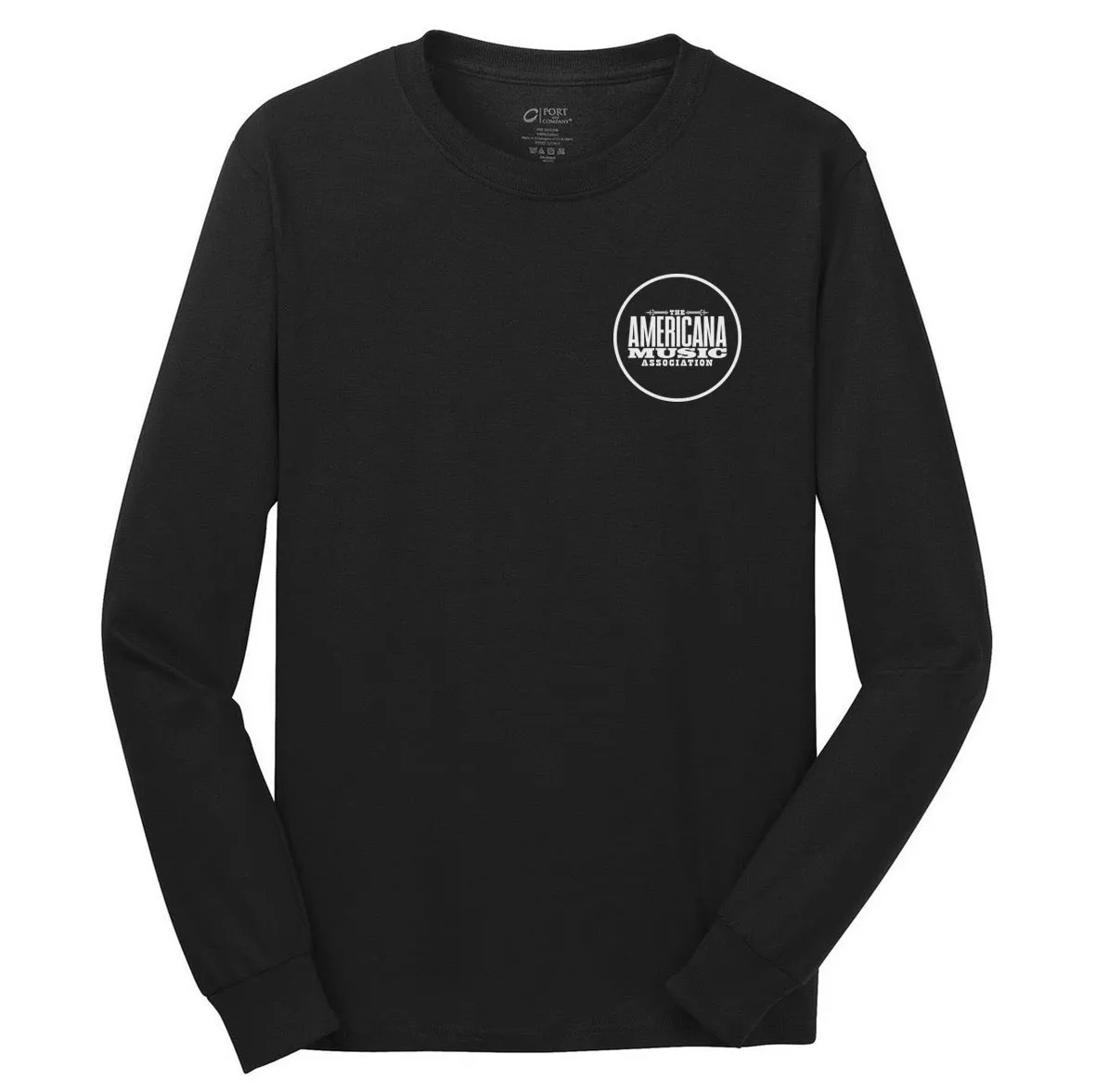 Americana Music Association Long Sleeve T-Shirt - Small Logo