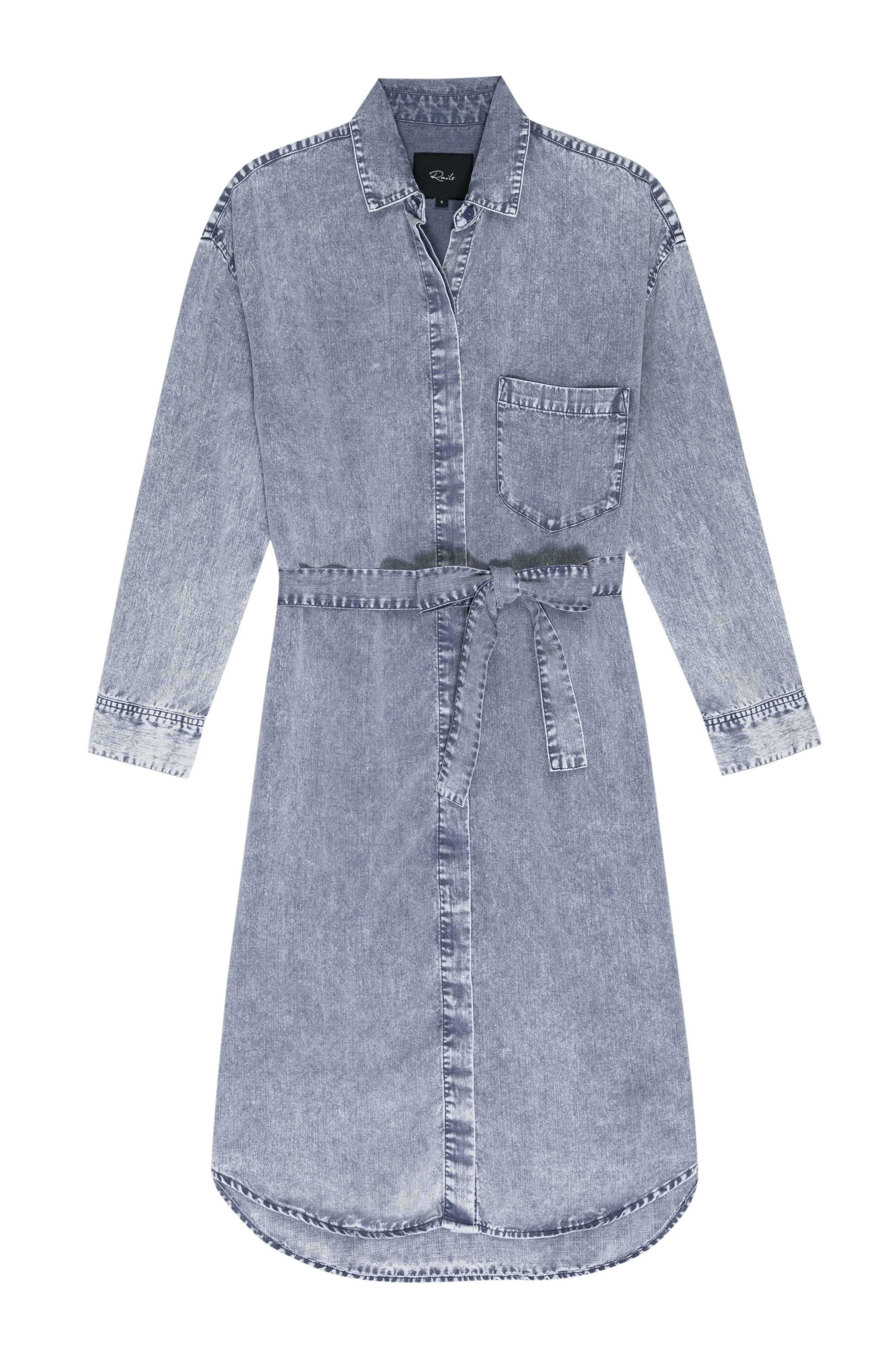 Ames Blue Acid Wash