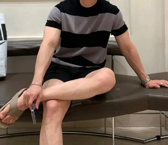 Antonios o-neck striped summer t-shirt