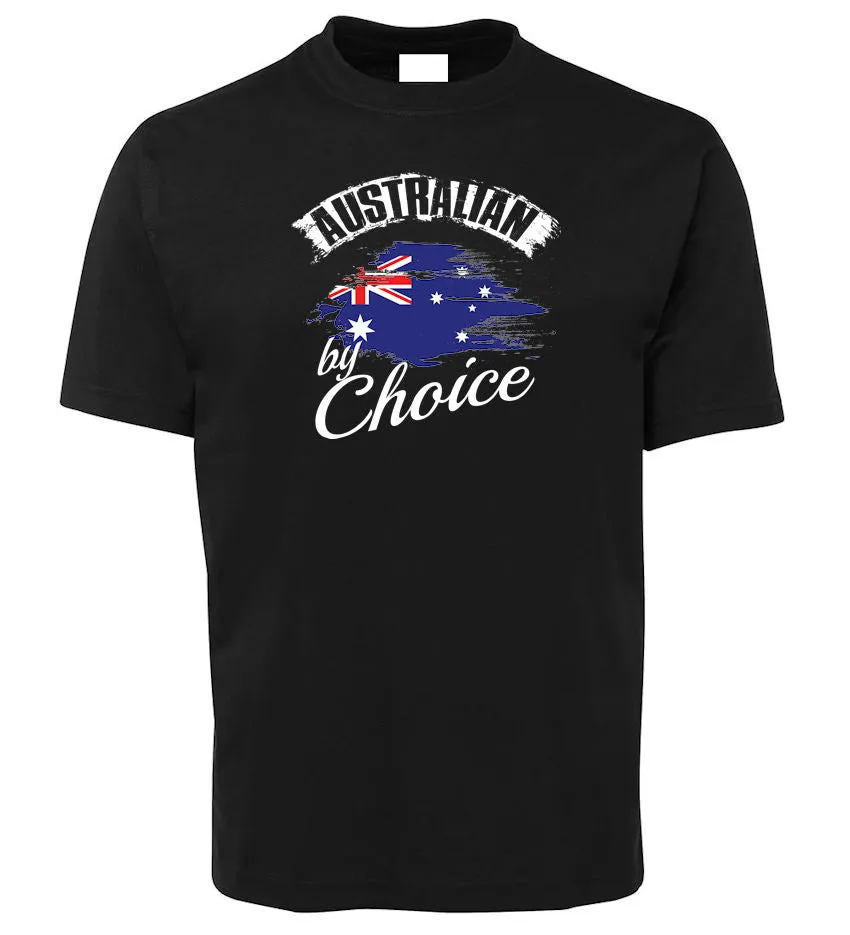Australian By Choice Adults Citizenship T-Shirt (Colour Choices)