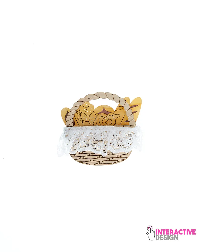 Autumnal Treats Basket Brooch Insert Pack