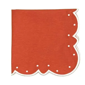 Ava Napkin in Pumpkin Spice, Set of 4