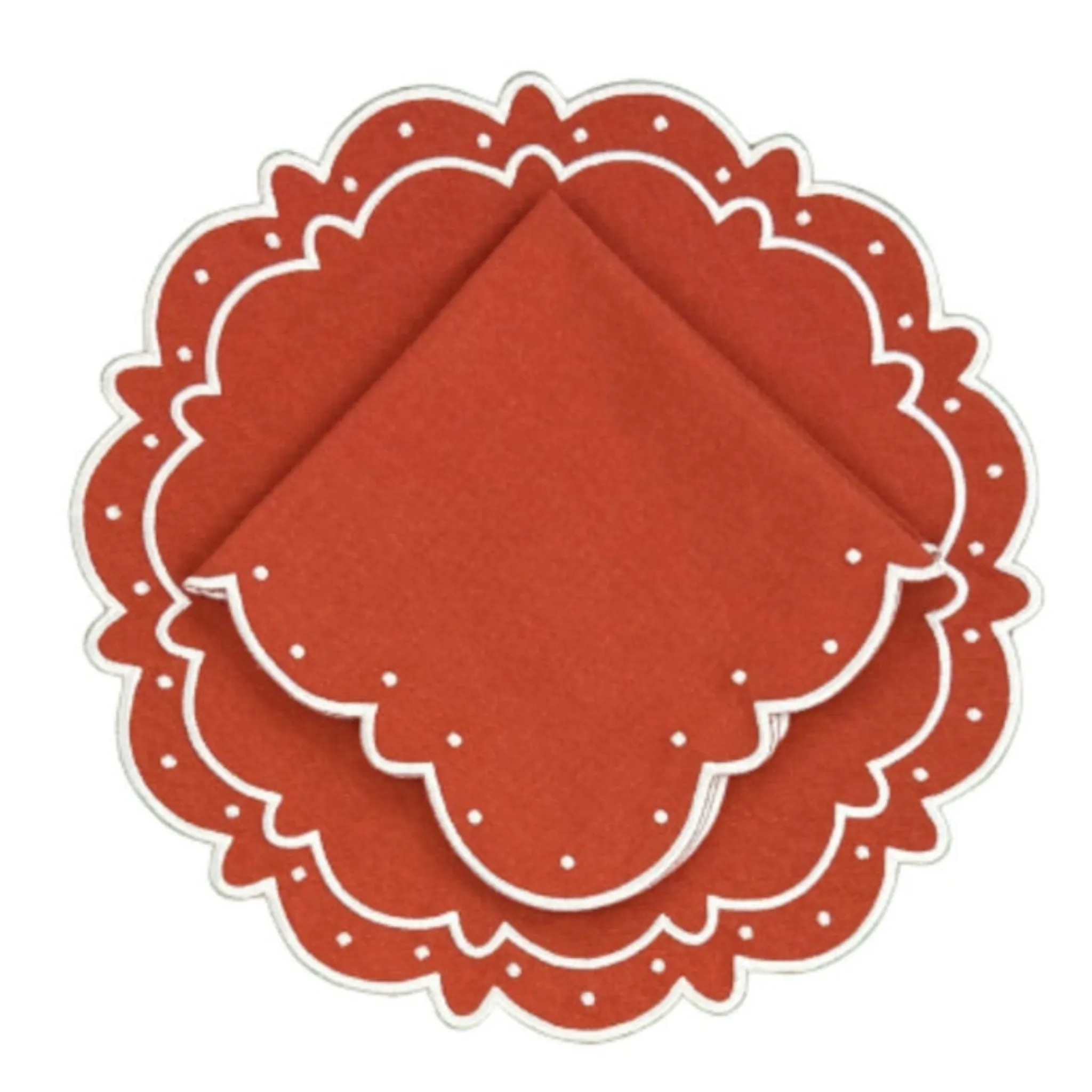 Ava Napkin in Pumpkin Spice, Set of 4
