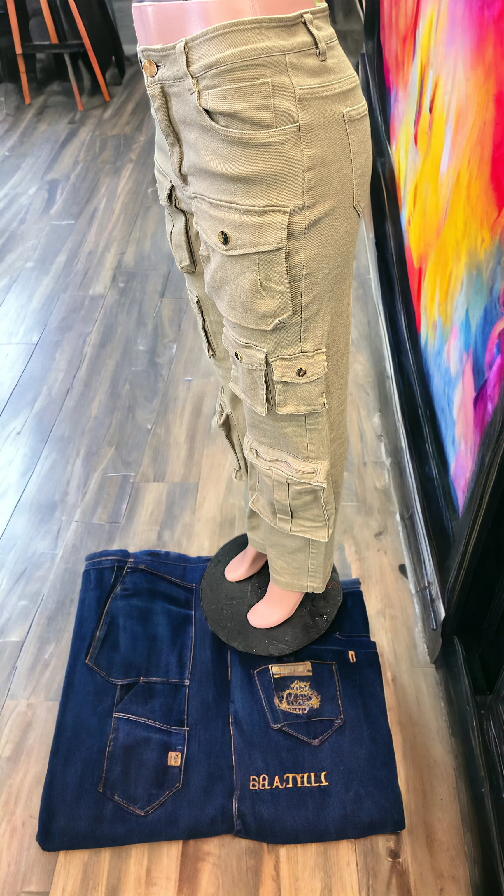 bad and boujee cargo pants