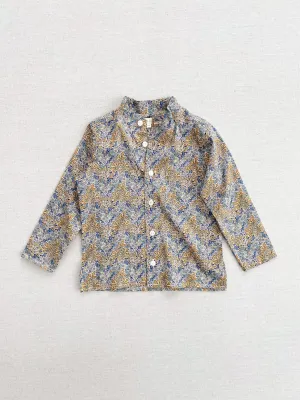band collar buttondown made with aubrey forest liberty of london tana lawn