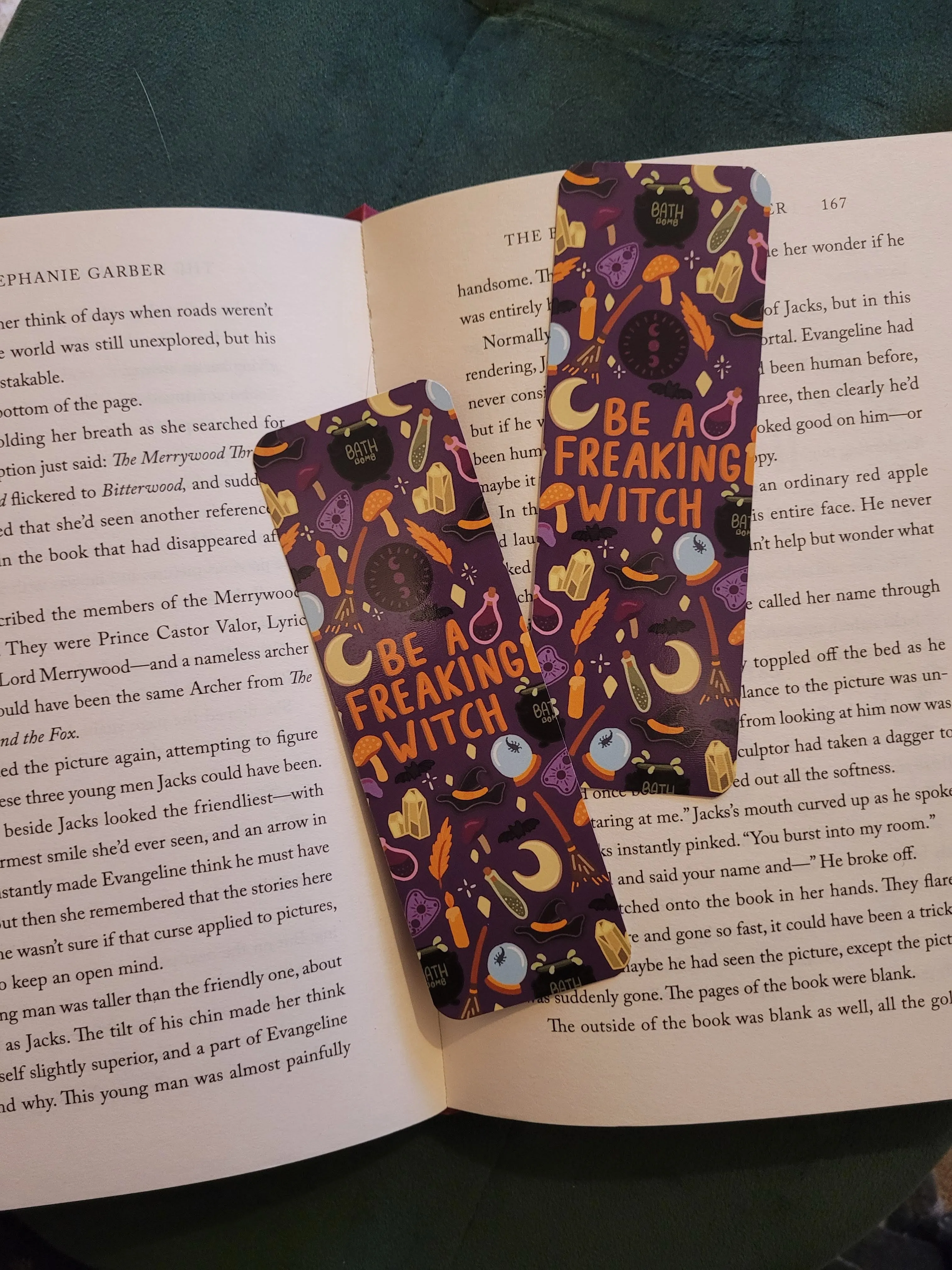 Be a freaking witch bookmark