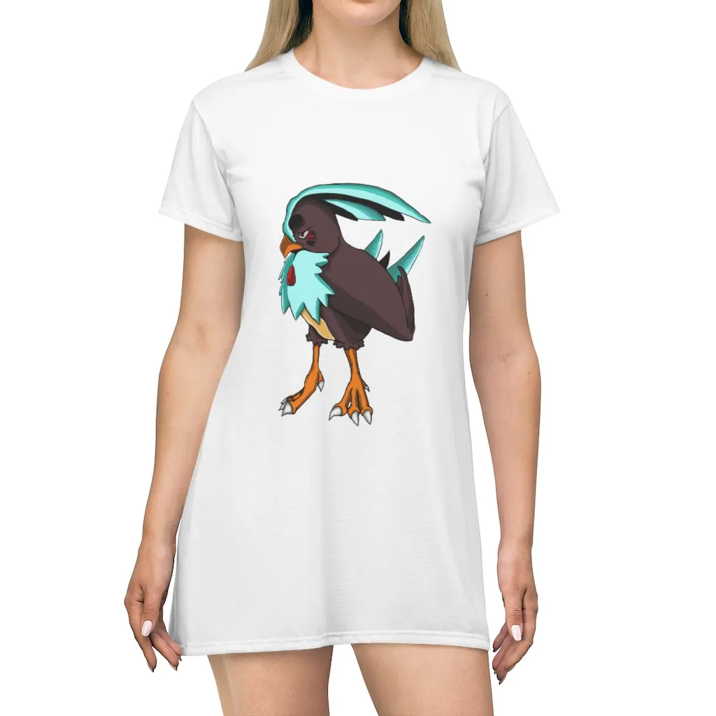Bircross All Over Print T-Shirt Dress