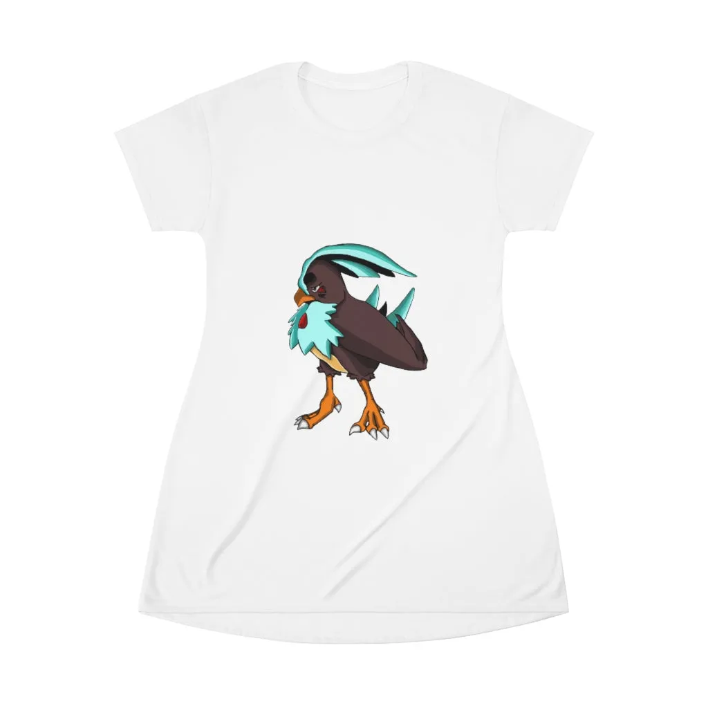 Bircross All Over Print T-Shirt Dress