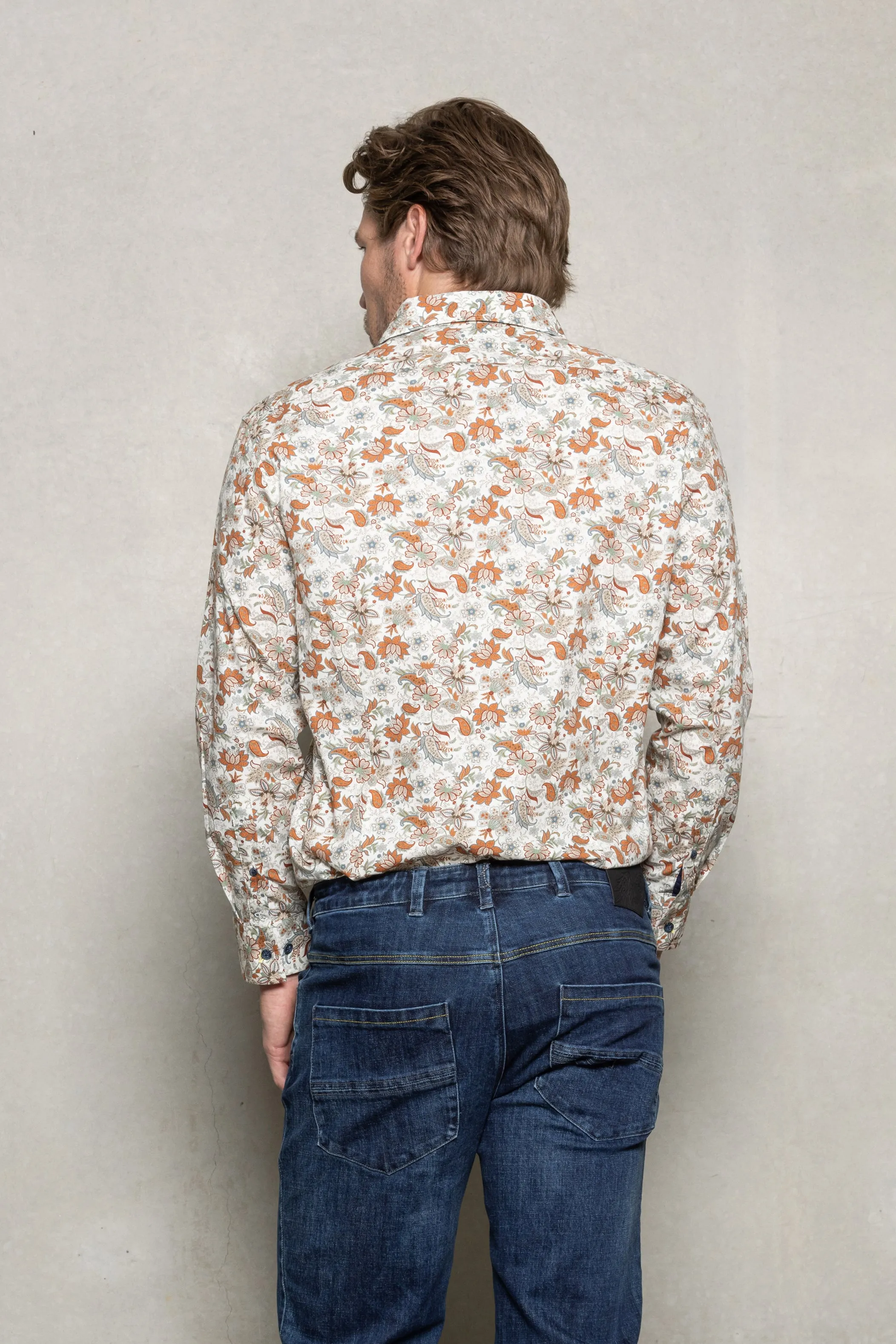 Blake Floral Print Shirt: Autumn
