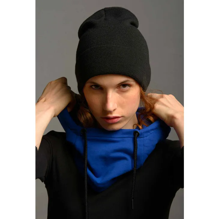 Blue Hood & Beanie