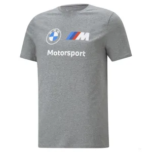 BMW MMS ESS LOGO TEE Medium Gray Heather 2022