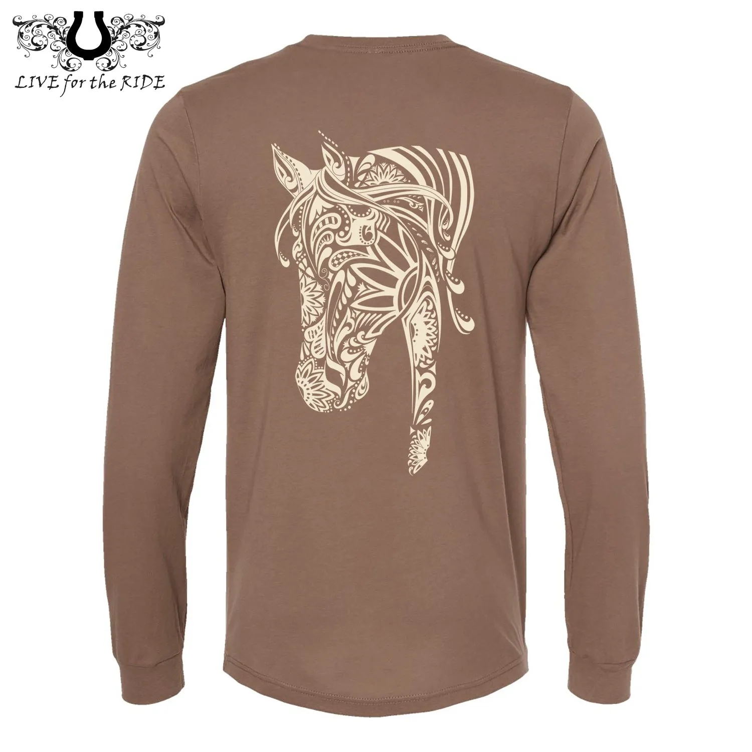 Boho Horse Long Sleeve T-Shirt