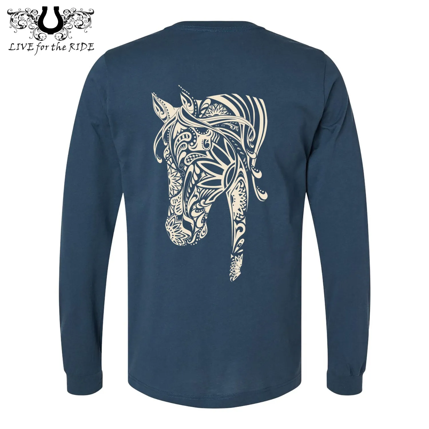 Boho Horse Long Sleeve T-Shirt