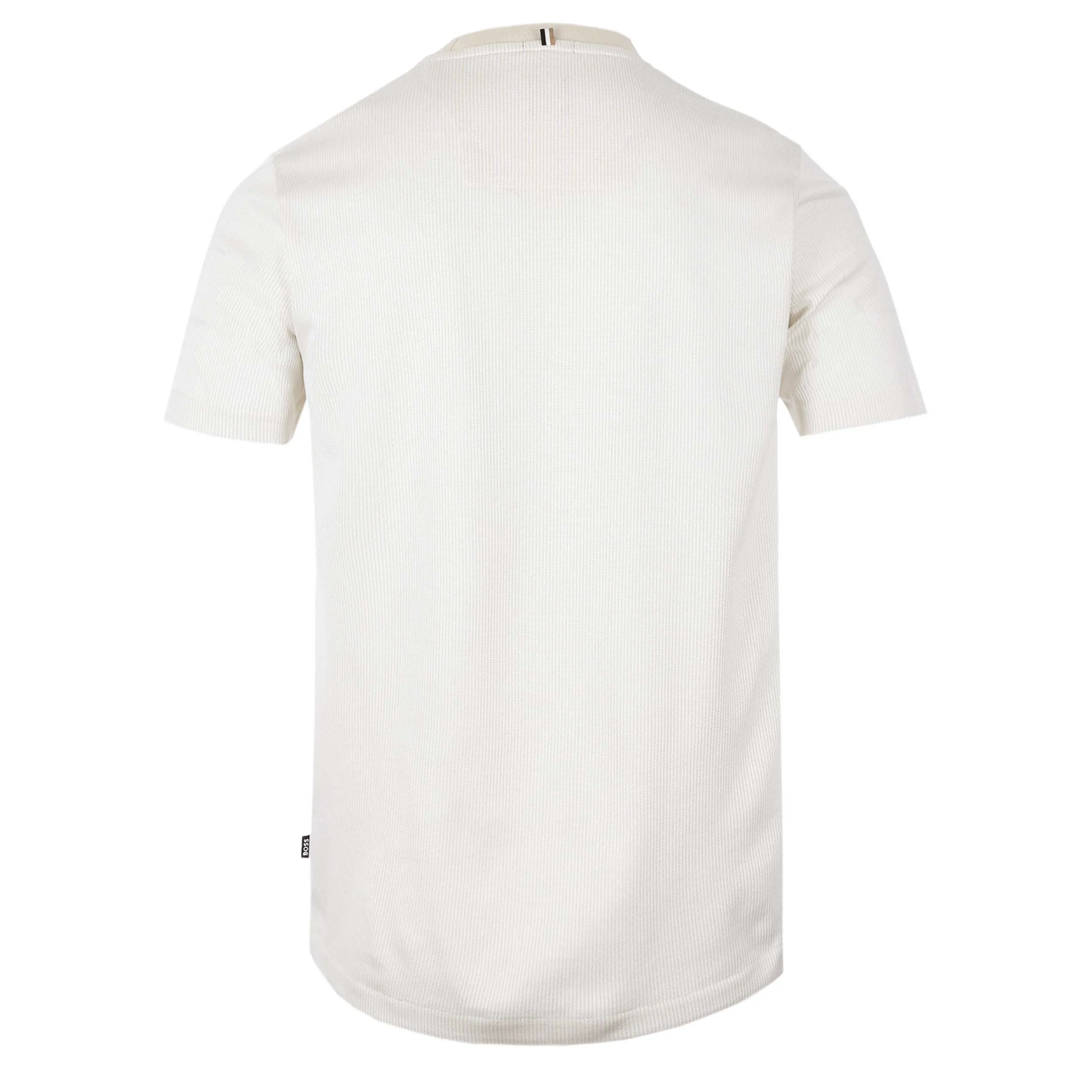 BOSS H Tiburt 431 T Shirt in Light Beige
