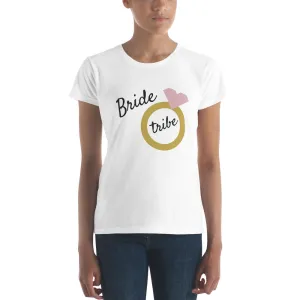 Bride Tribe White Short Sleeve T-shirt