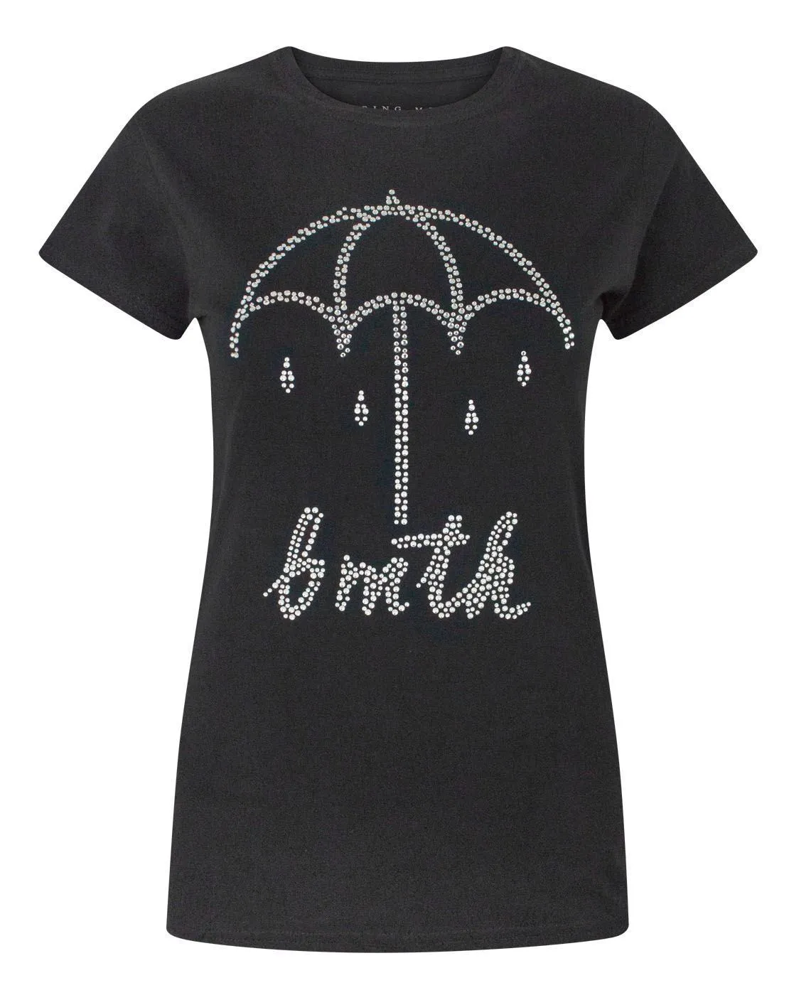 Bring Me The Horizon That's The Spirit Women's Diamante T-Shirt