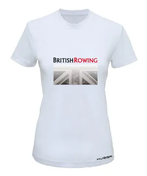 BRITISH ROWING PRINTED WOMENS PERFORMANCE T-SHIRT