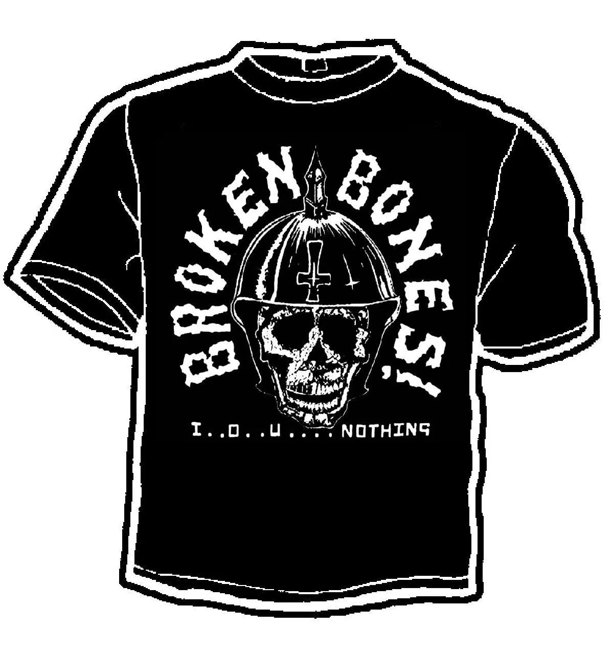 BROKEN BONES SKULL shirt