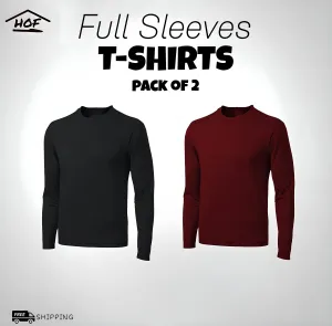 Bundle Of 2 Full Sleeves T-Shirts