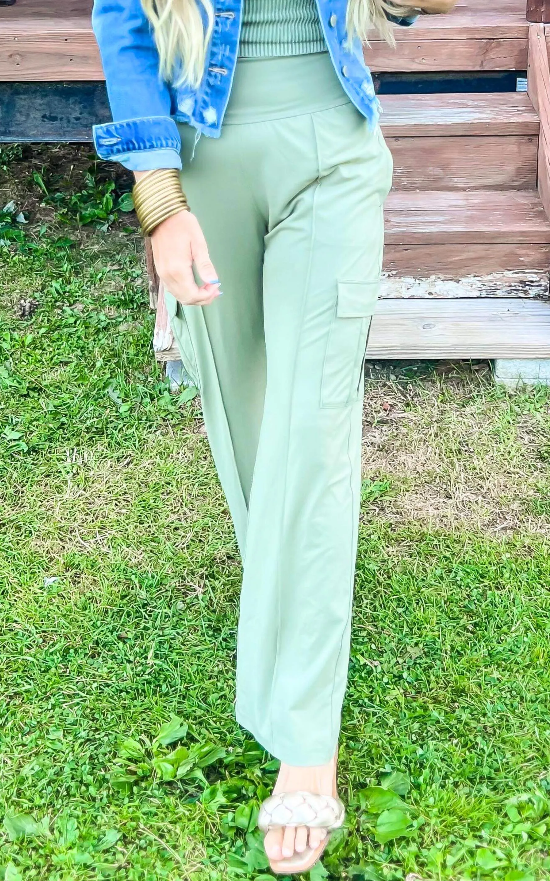 Butter Straight Cargo Pants - Final Sale