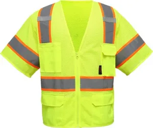 Class 3 Premium Vest with 6 Pockets