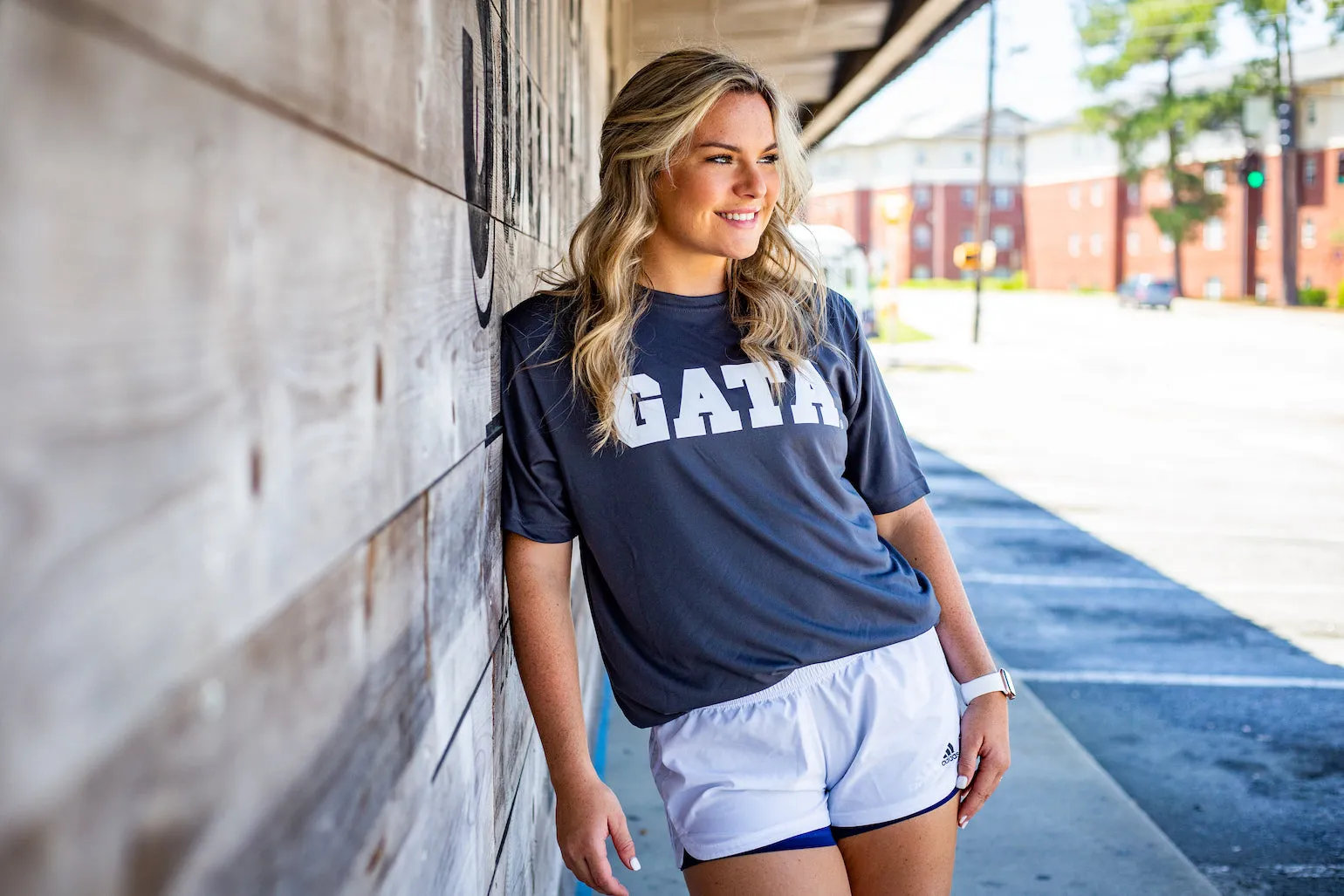 Classic GATA Short Sleeve Performance Tee - Iron Grey