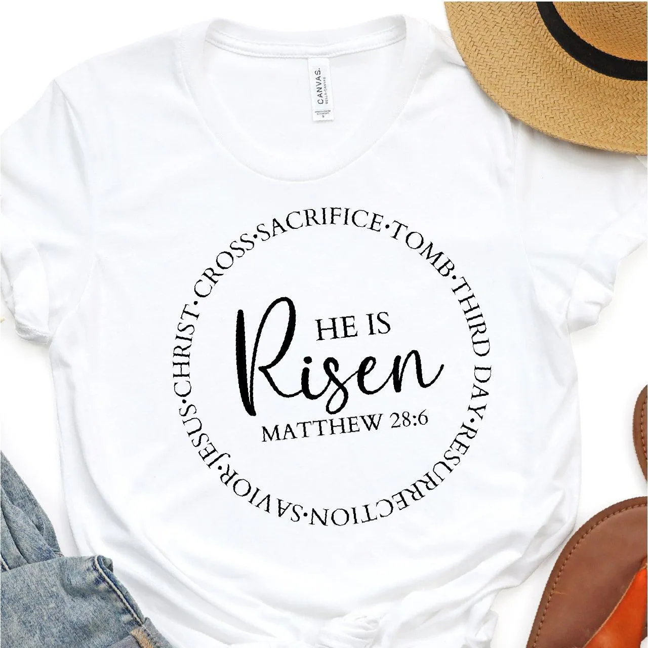 Classy He Is Risen Graphic T-Shirt Tshirt