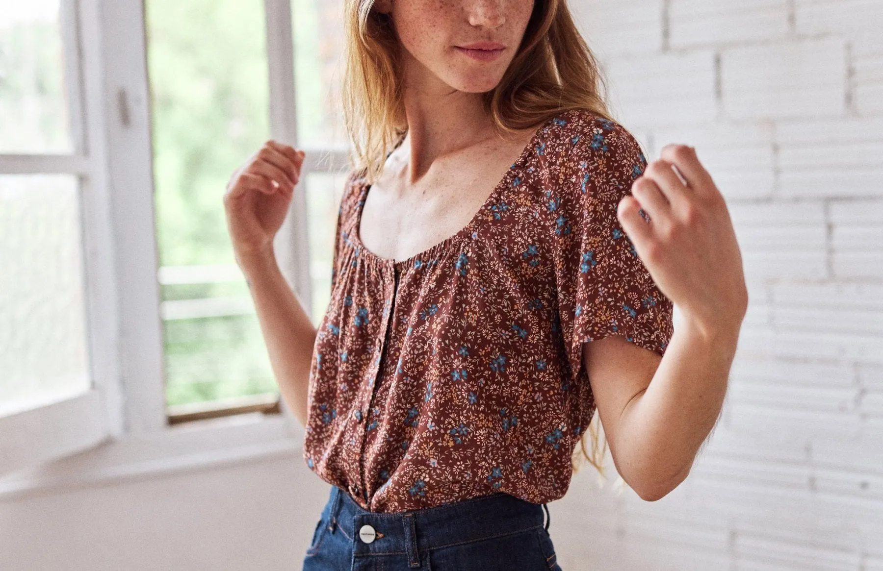 Clerke - Country Flowers Red