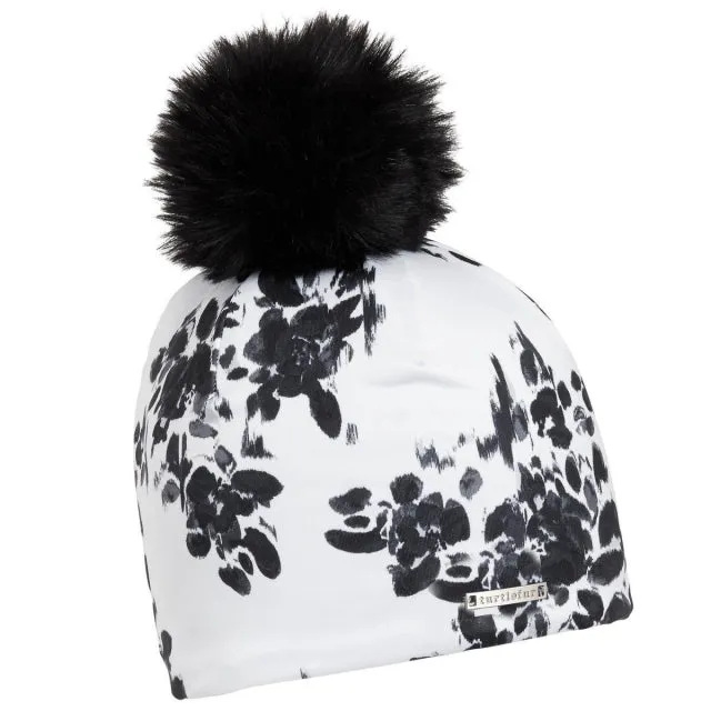 Comfort Shell Pom Pom Beanie - Print