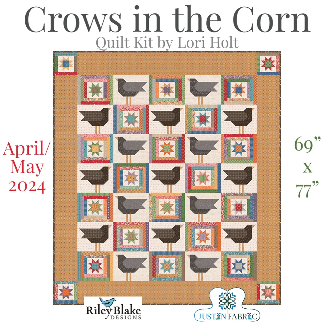 Crows in the Corn Quilt Kit by Lori Holt | Riley Blake Designs