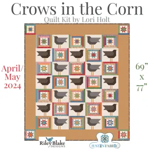 Crows in the Corn Quilt Kit by Lori Holt | Riley Blake Designs