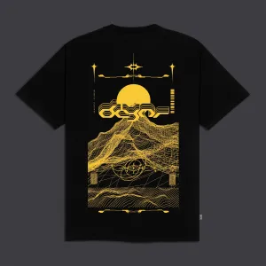 Cyber Dune Tee Black