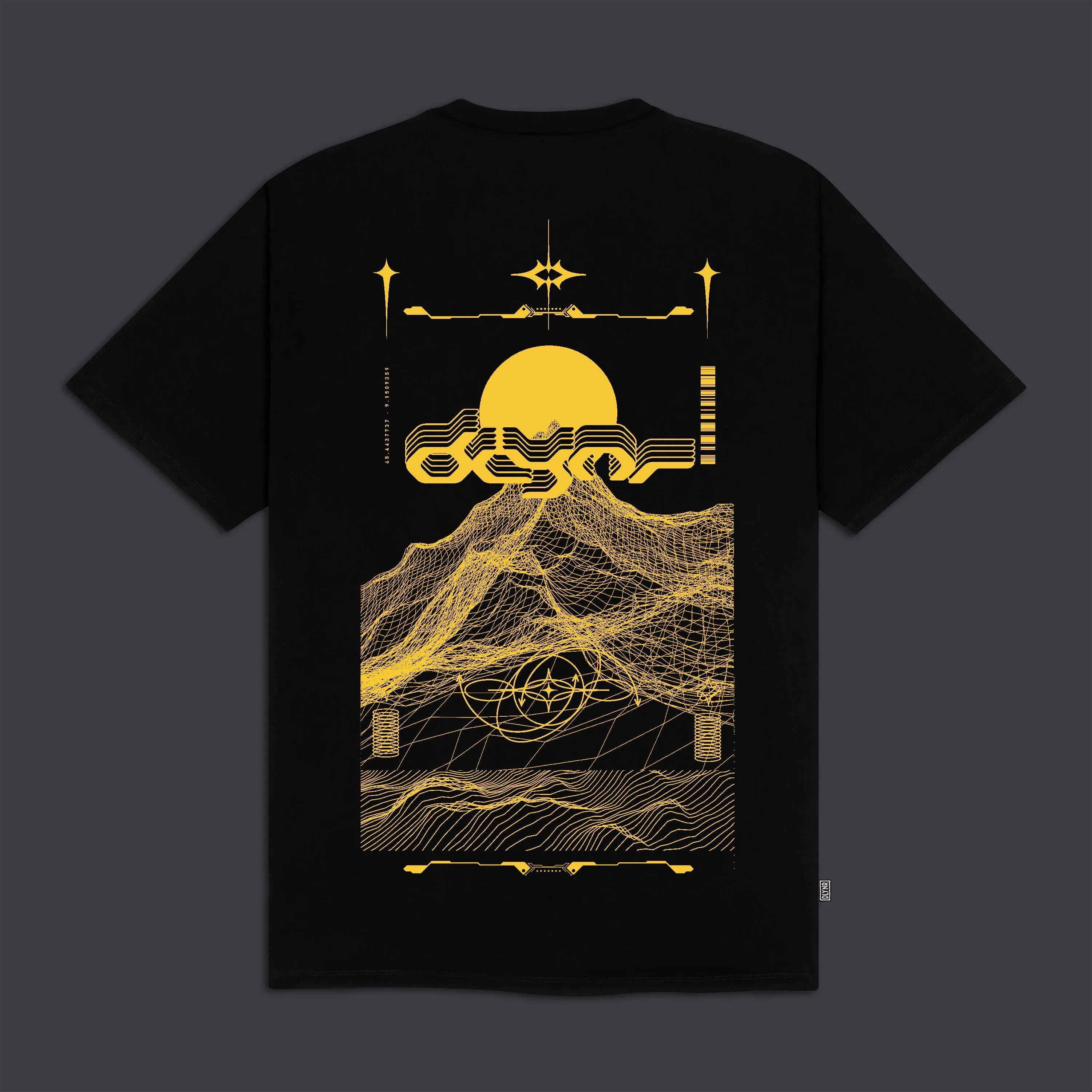Cyber Dune Tee Black