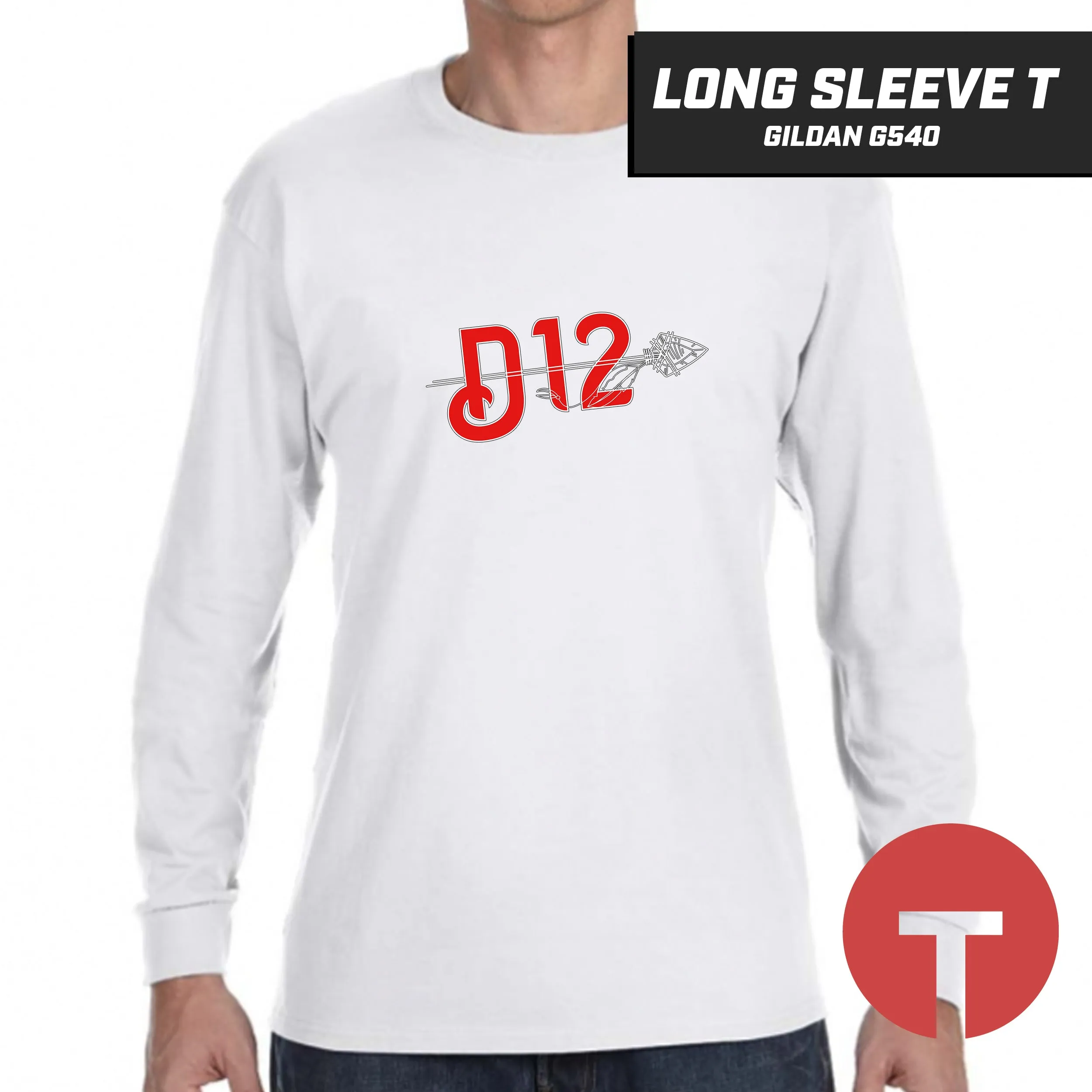 D12 - Long-Sleeve T-Shirt Gildan G540
