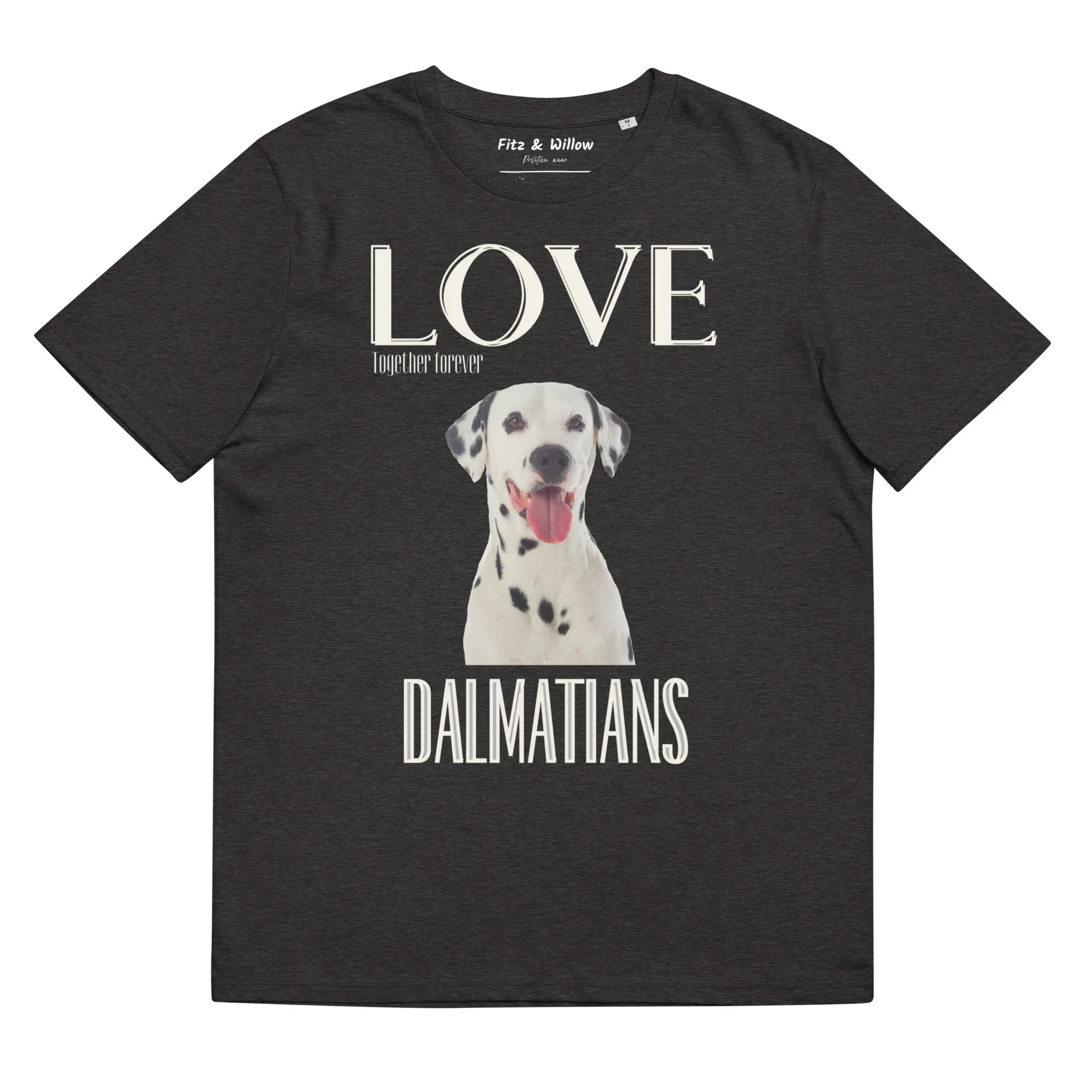 Dalmatian lovers organic cotton t-shirt