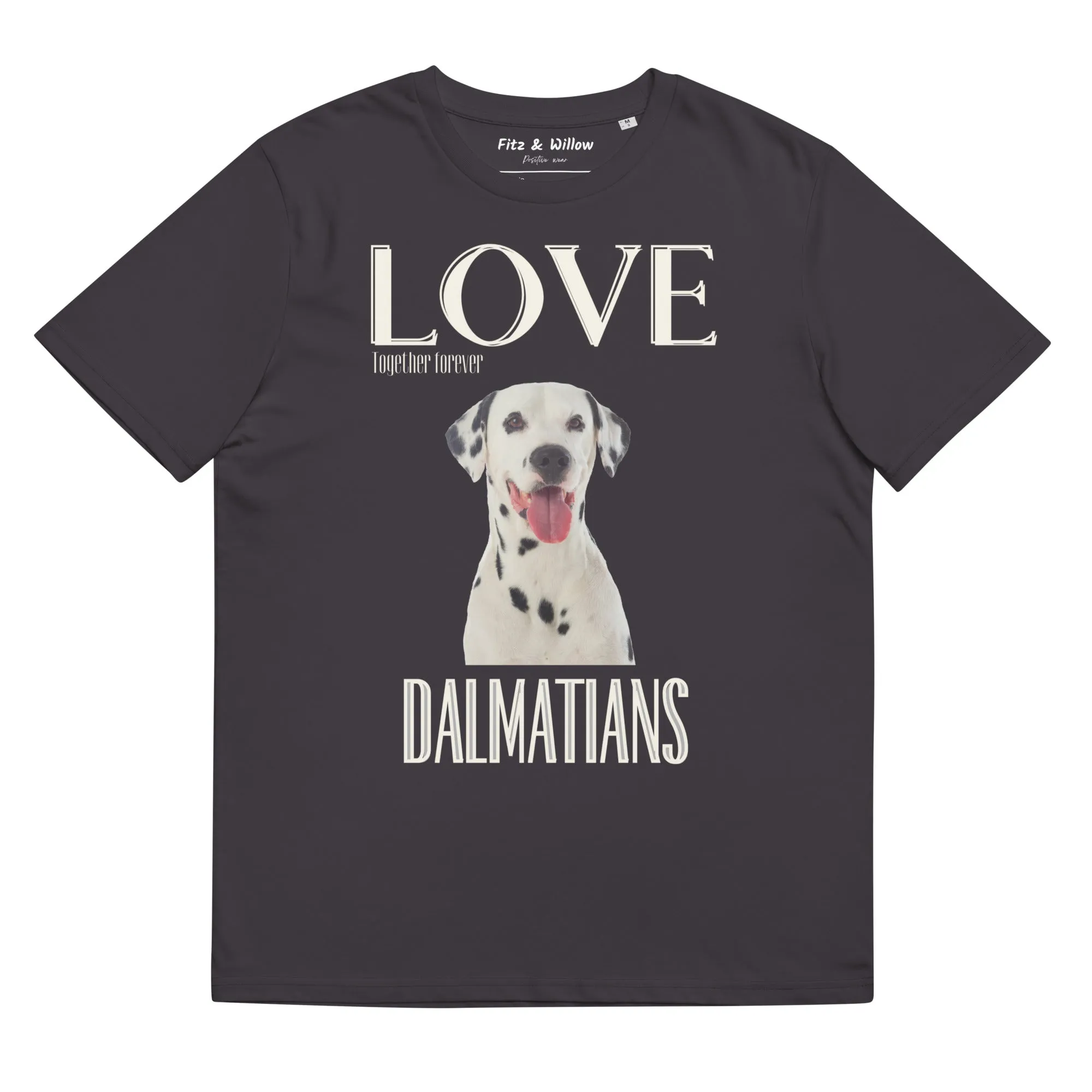 Dalmatian lovers organic cotton t-shirt