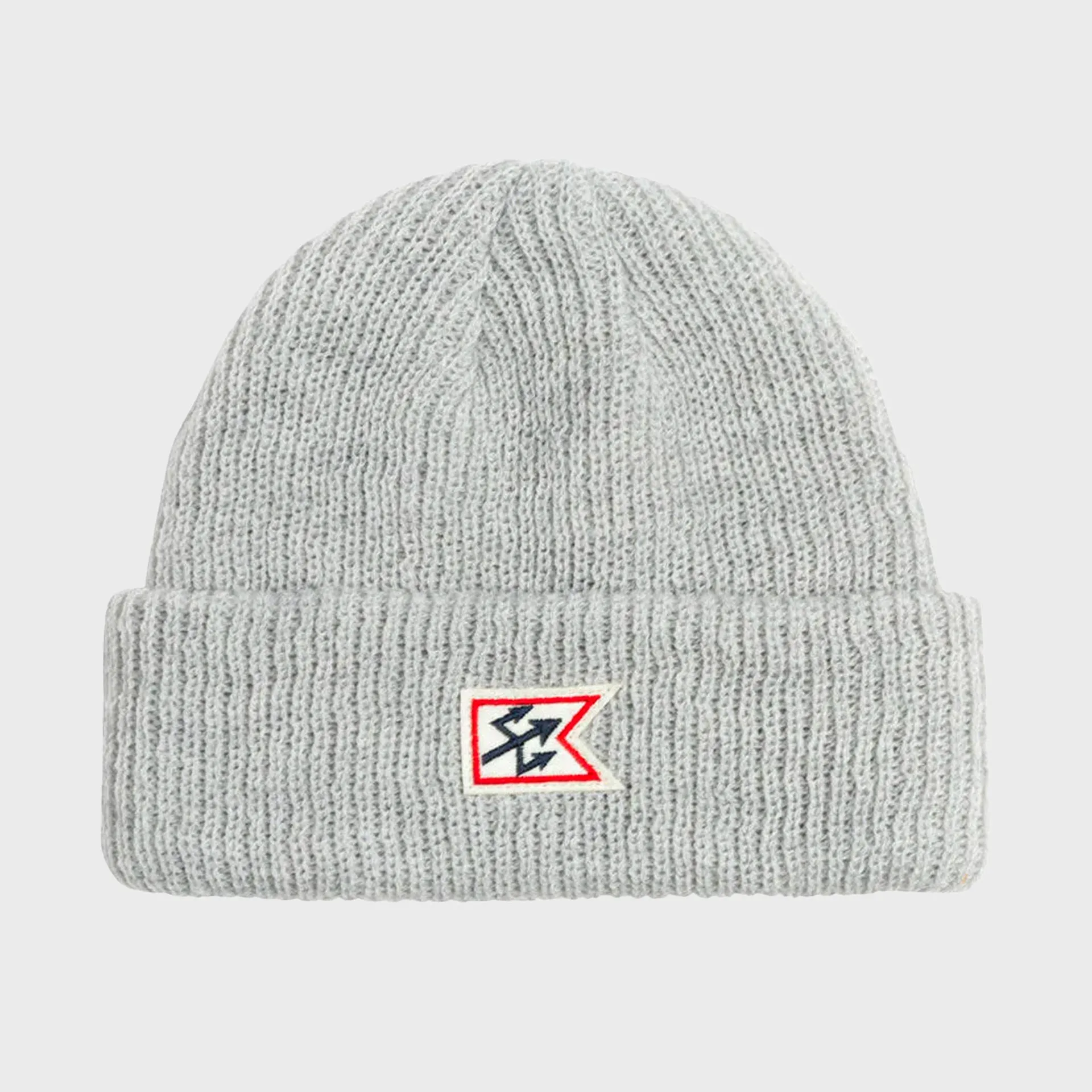 Dark Seas Whitmore Beanie Hat - Heather Grey
